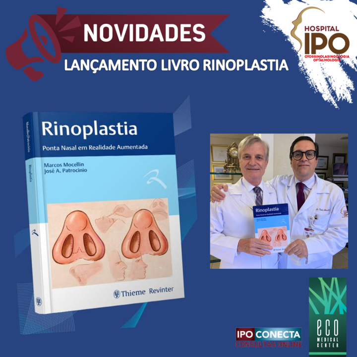Foto Lançamento Livro Rinoplastia – Prof. Dr. Marcos Mocellin