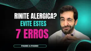 7 ERROS que impedem sua rinite de melhorar!