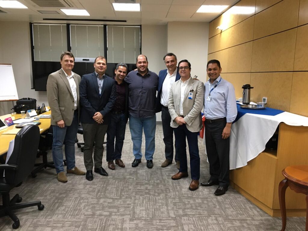 Foto Reunião de Parceria Hospital IPO e EMS