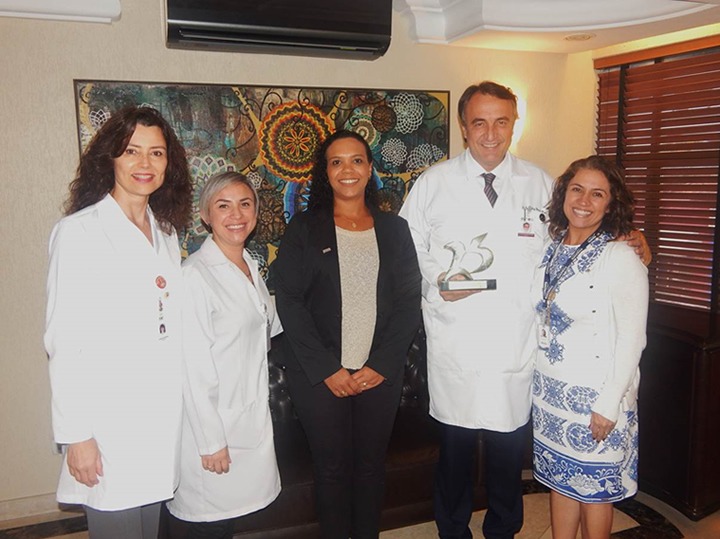 Foto Troféu 25 anos – Hospital IPO